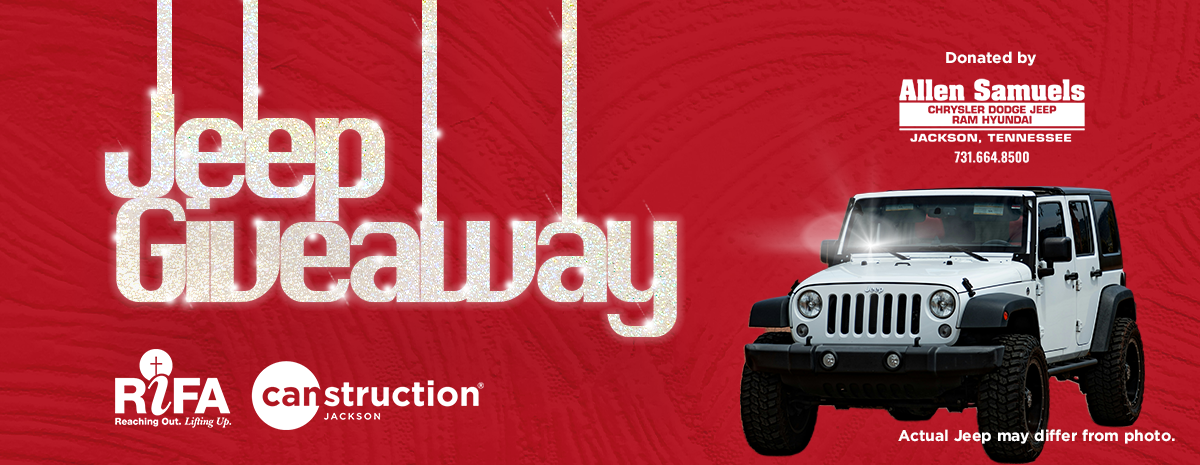 Canstruction Jeep Giveaway